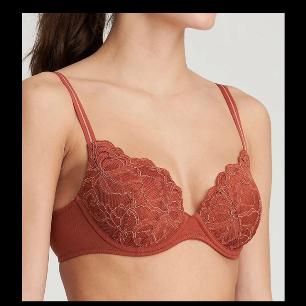 HOST PICK!! Marie Jo Helmut Bra - 36B - Cinnamon - Excellent Condition!
